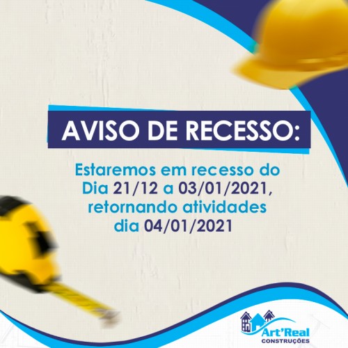 Aviso Recesso